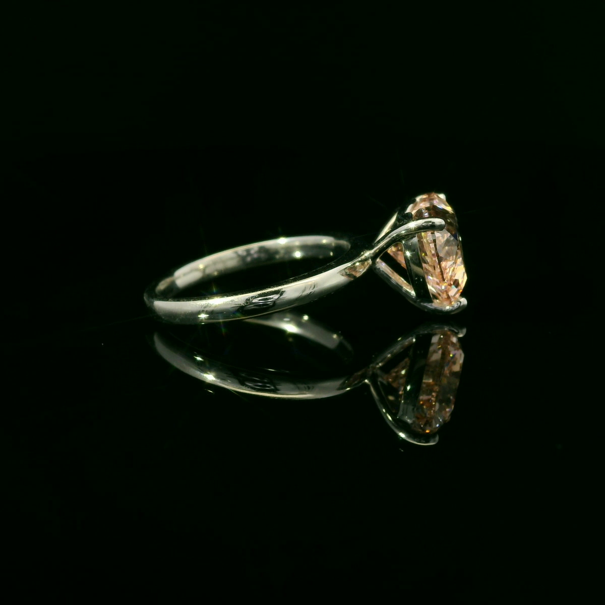 IGI 3.06ct HEART FANCY INTENSE PINK