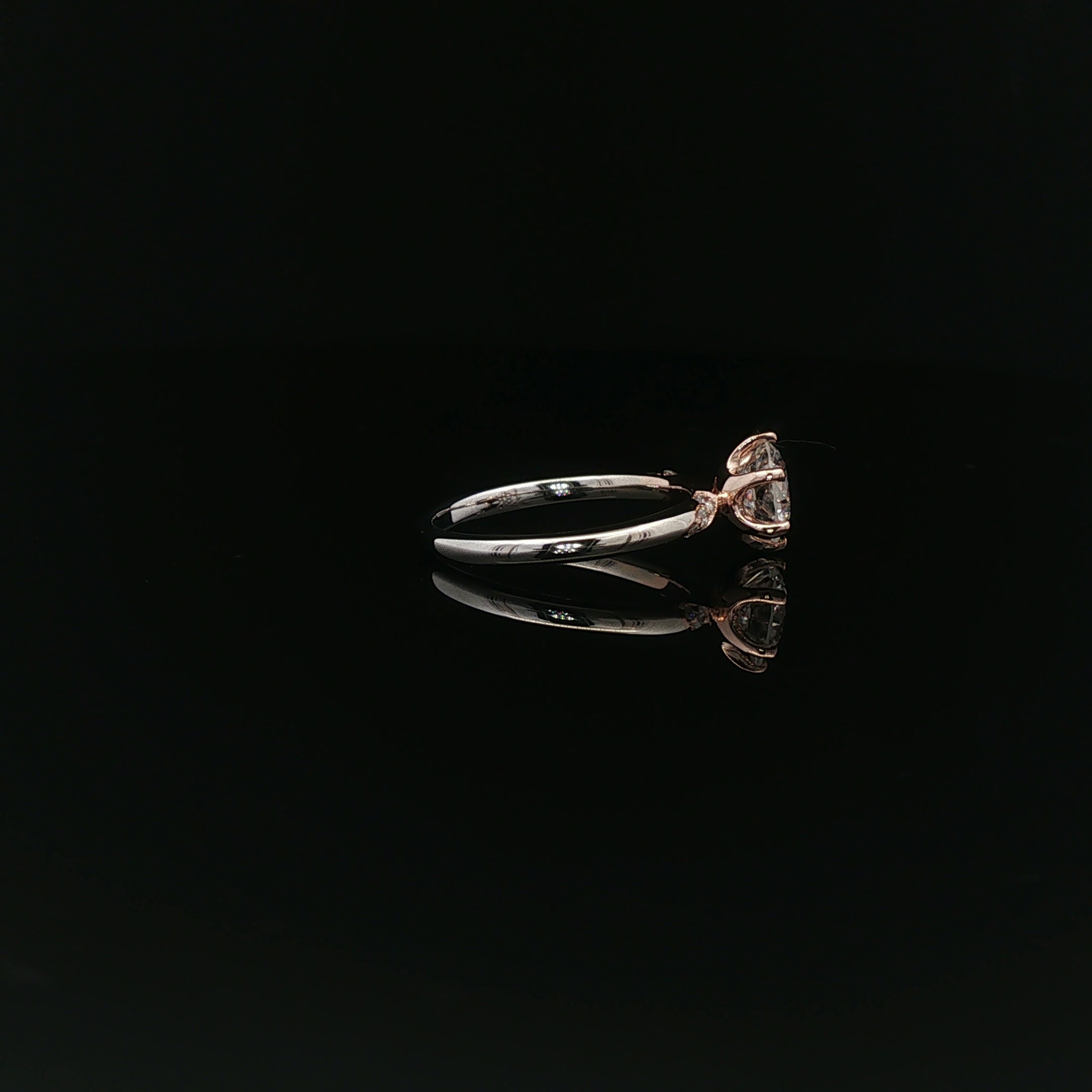 IGI ROUND 1.08ct VVS1 18kR&W