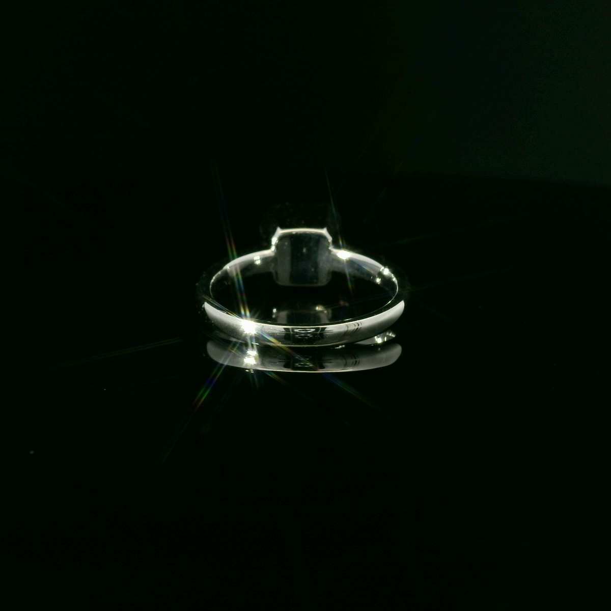 IGI Asscher cut 3.14ct Fancy Vivid Blue