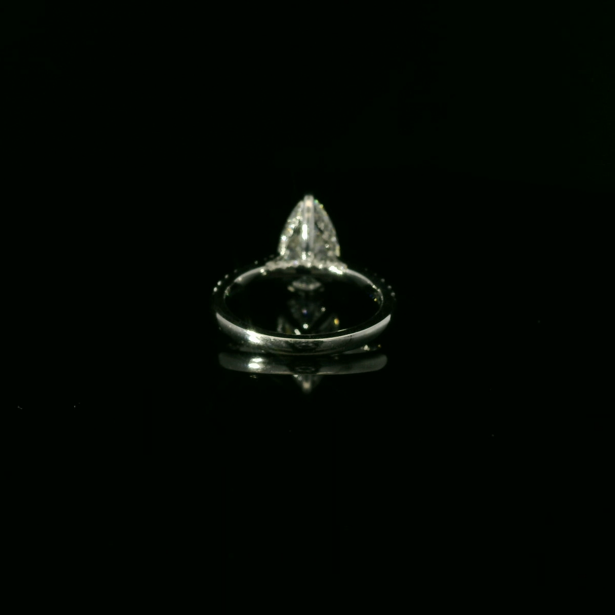 IGI Pear Cut 2.01ct D VS1