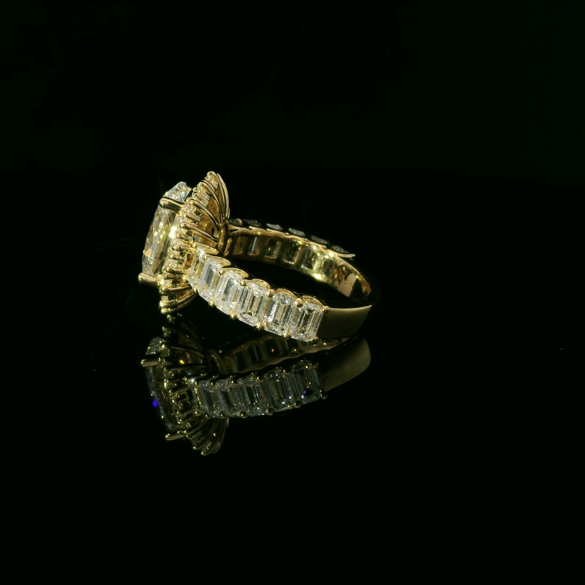 IGI Oval Cut 3.17ct D VVS2