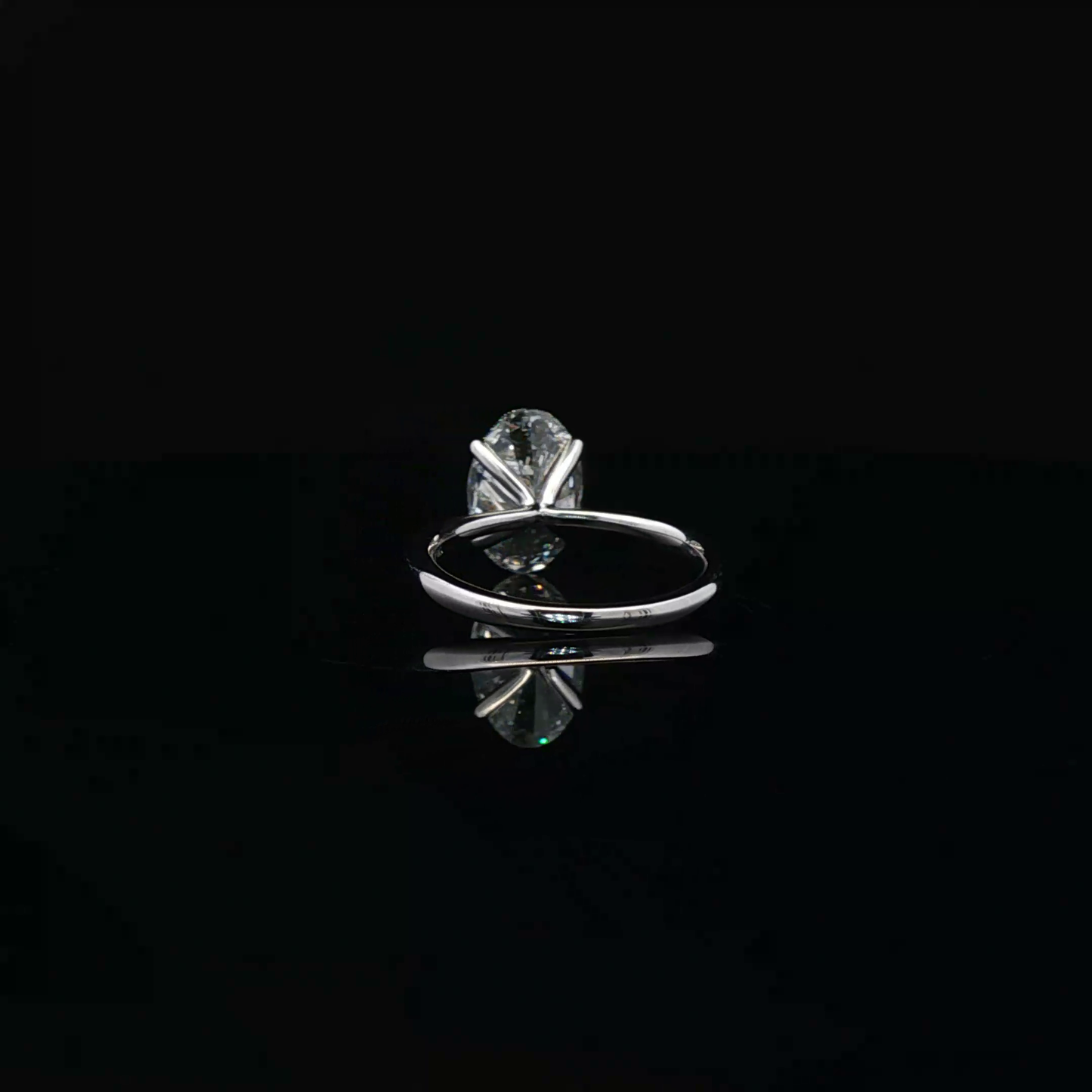 IGI Oval 2.53ct D VS1