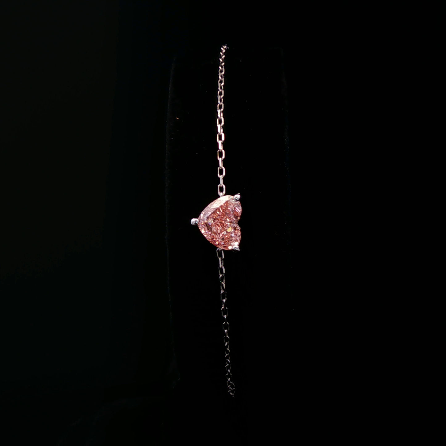 Pink Heart 1.24ct - 6900$ HKD