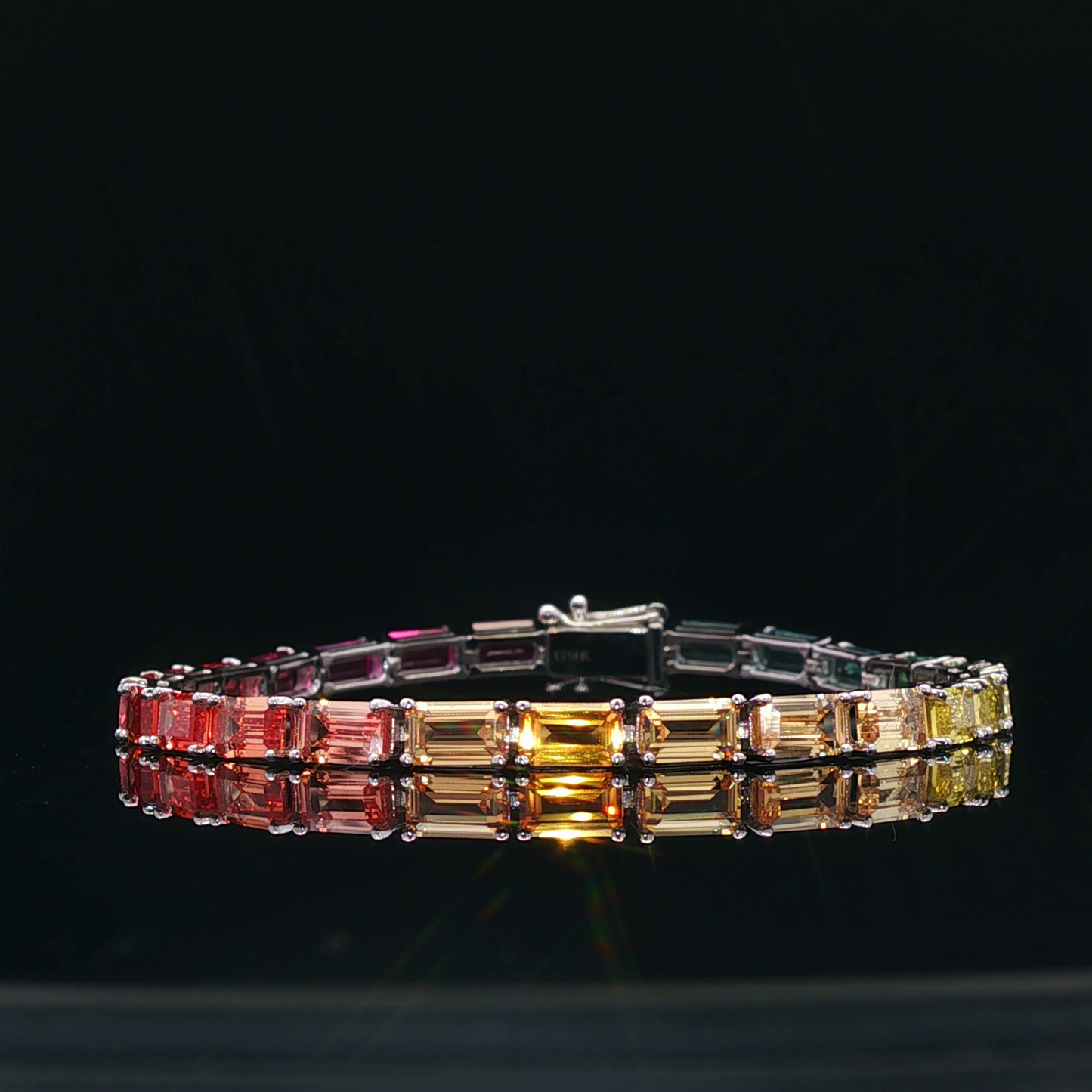 Lab Gemstone Rainbow Bracelet - 6,000$ HKD