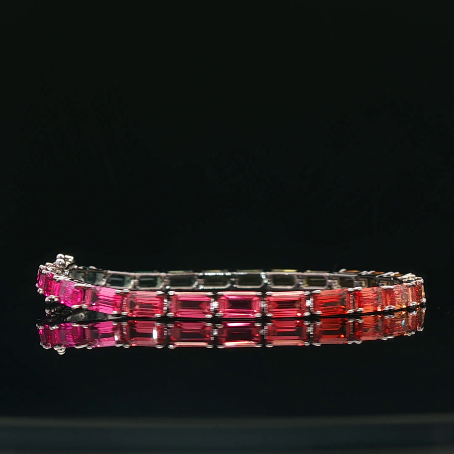 Lab Gemstone Rainbow Bracelet - 6,000$ HKD