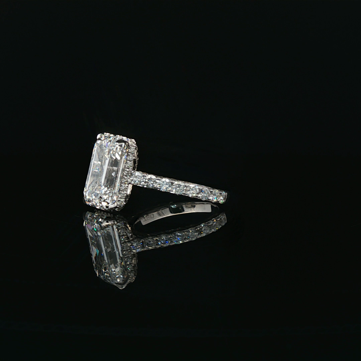 IGI Emerald 6.03ct D VS2 18K/W