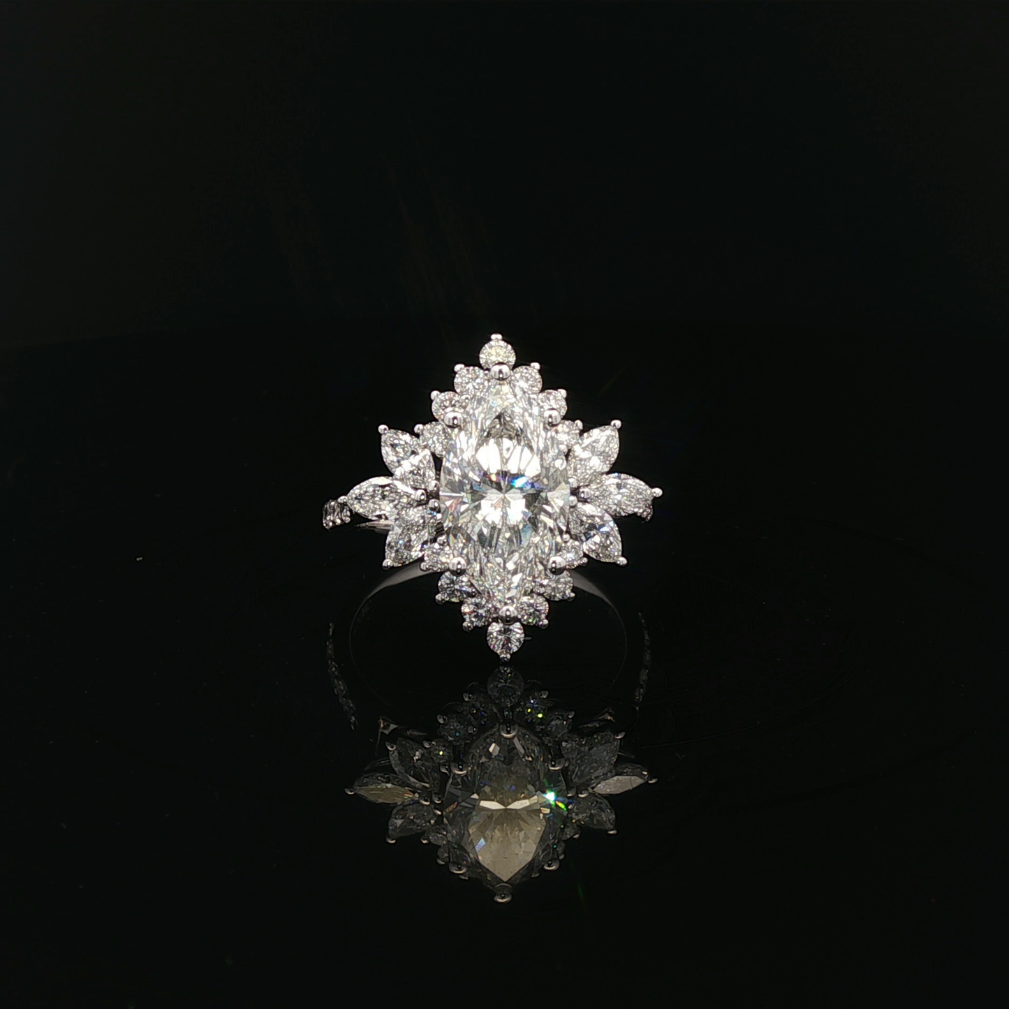 IGI 3.03ct Marquise D VVS2