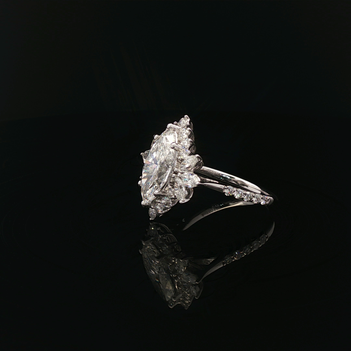 IGI 3.03ct Marquise D VVS2