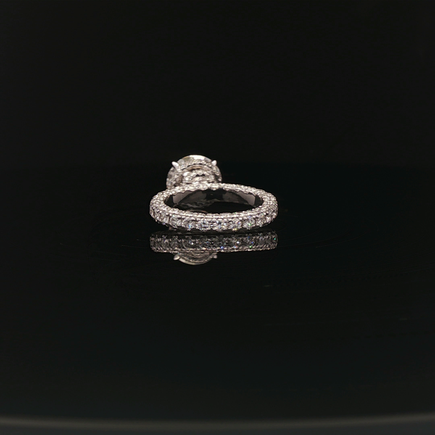 IGI Round 3.09ct D VVS2 18k/W