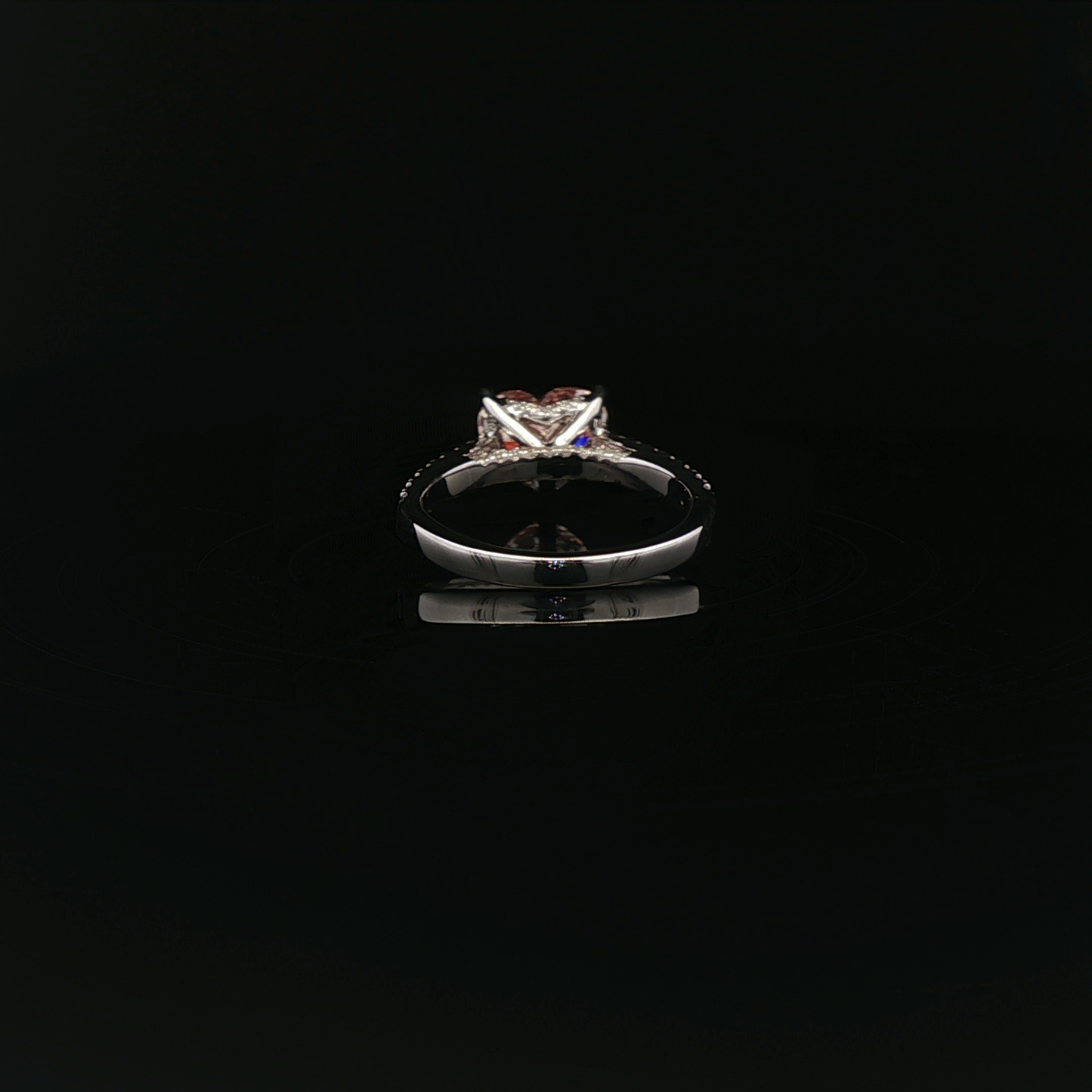 IGI HEART Fancy Intense Pink VVS2 2.08ct 18K/W