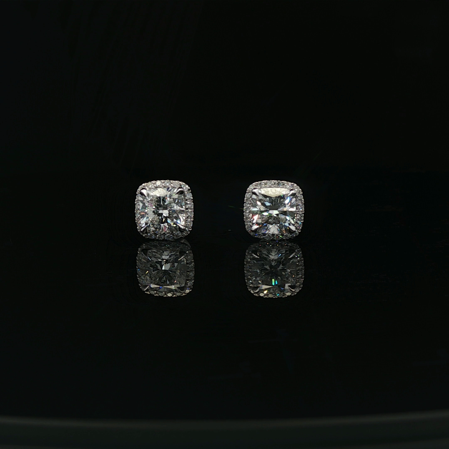Square Cus 1.5ct each D VVS2