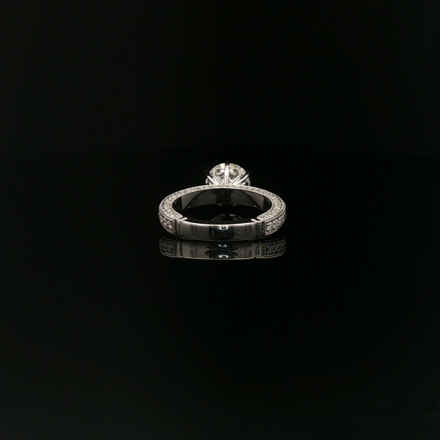 GIA Round 2.01ct E VVS2 18k/w