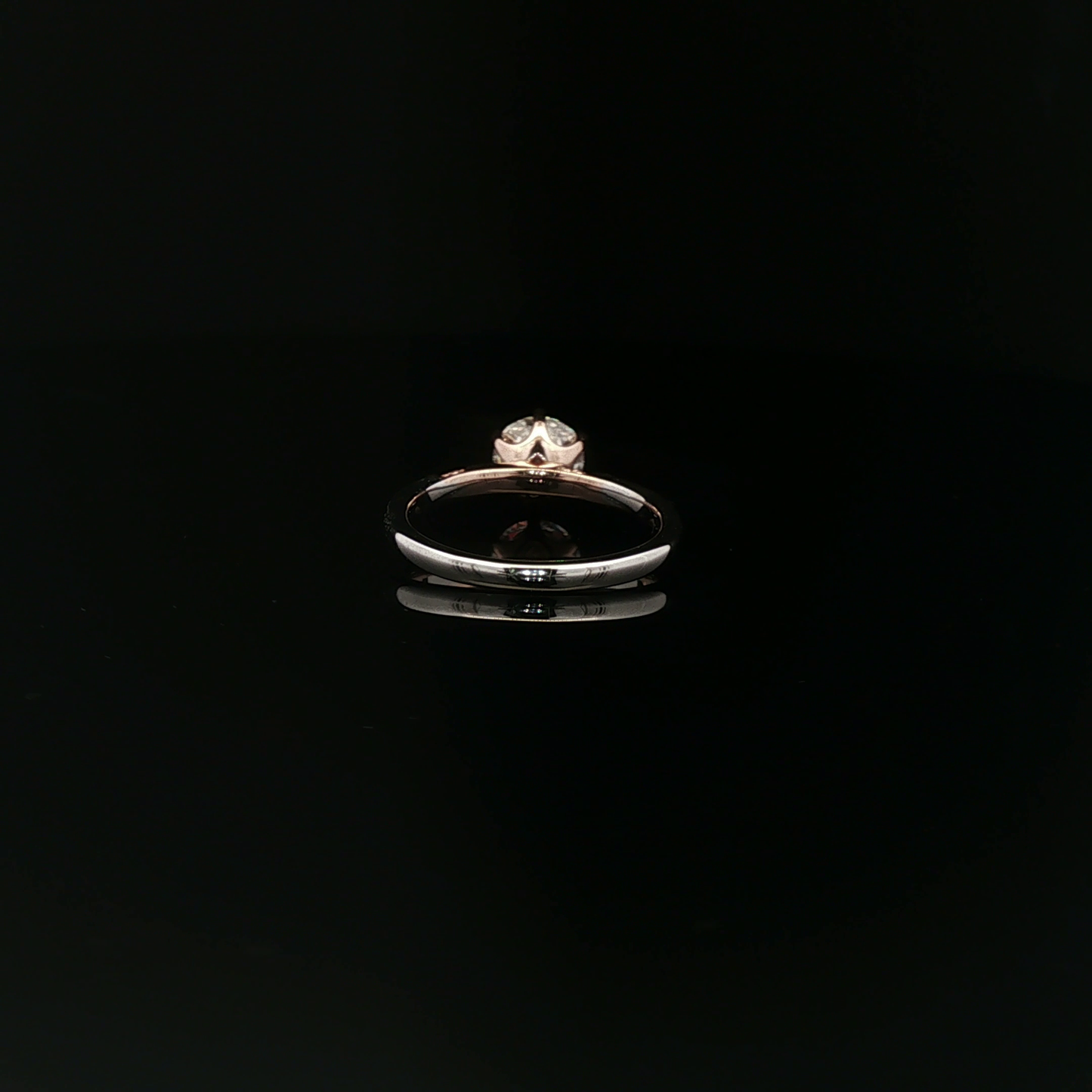 GIA Round E SI1 18kr+W