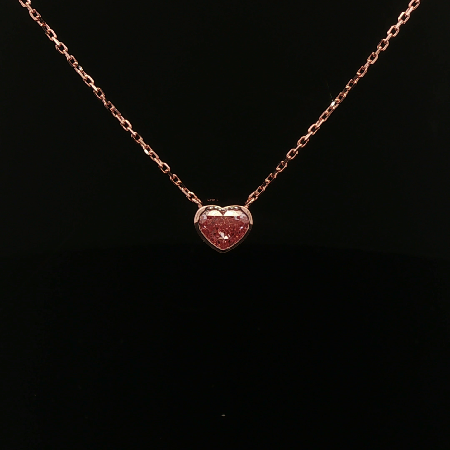 IGI Heart 1.09ct 18kR