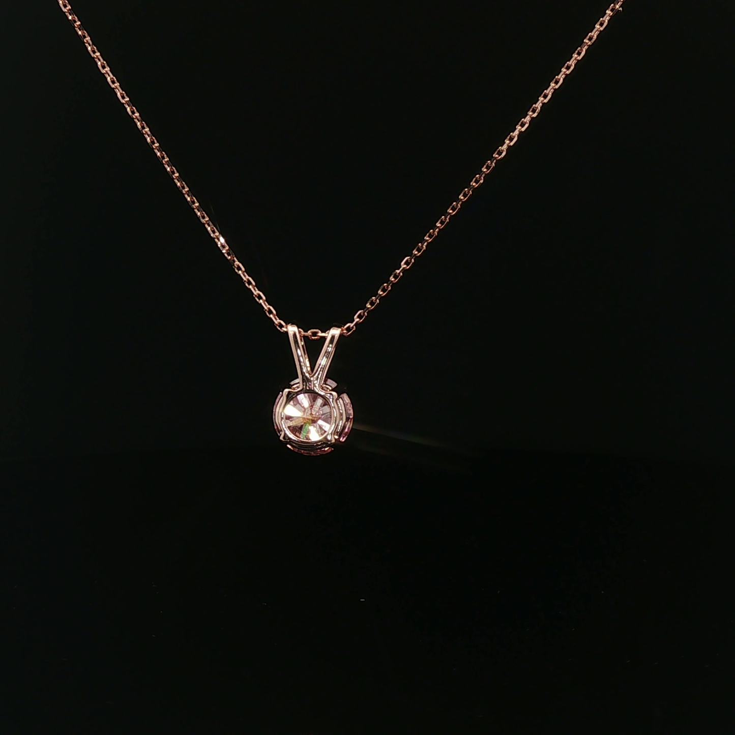 IGI Round 2ct Fancy Vivid Pink VVS - 12,500$ HKD
