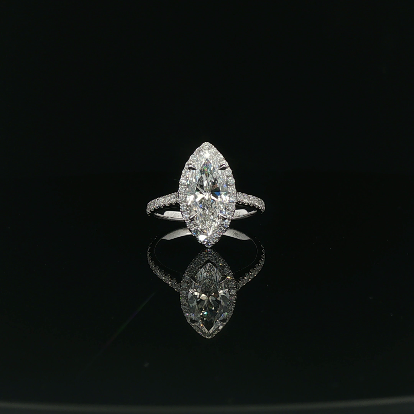 IGI MQ 2.05ct  D VS1 18K/W
