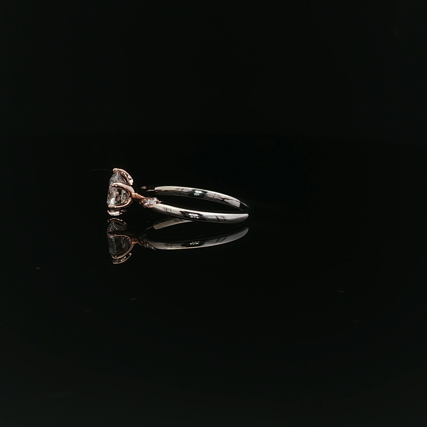 IGI ROUND 1.08ct VVS1 18kR&W