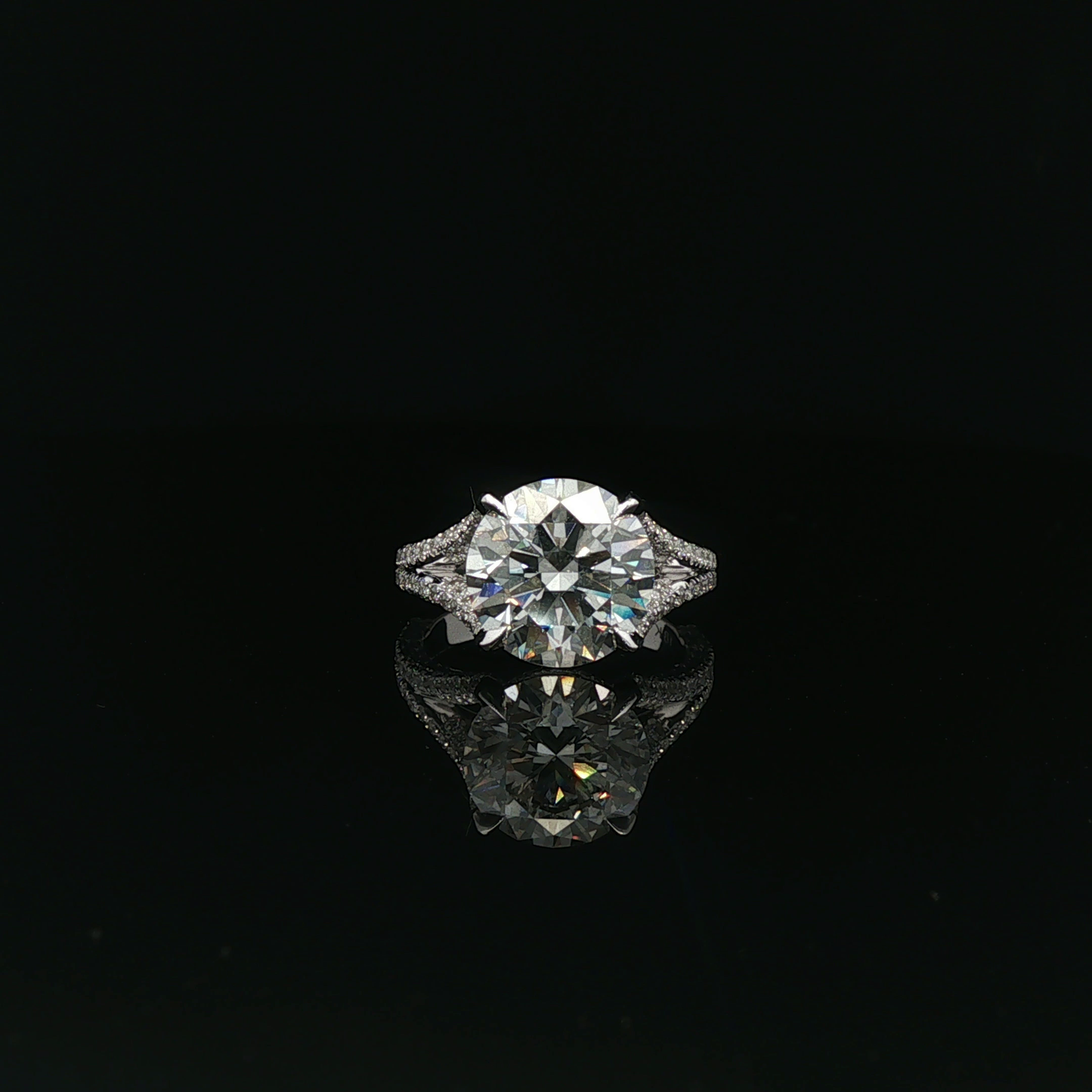 IGI Round 5.00ct D VVS2 18k/W