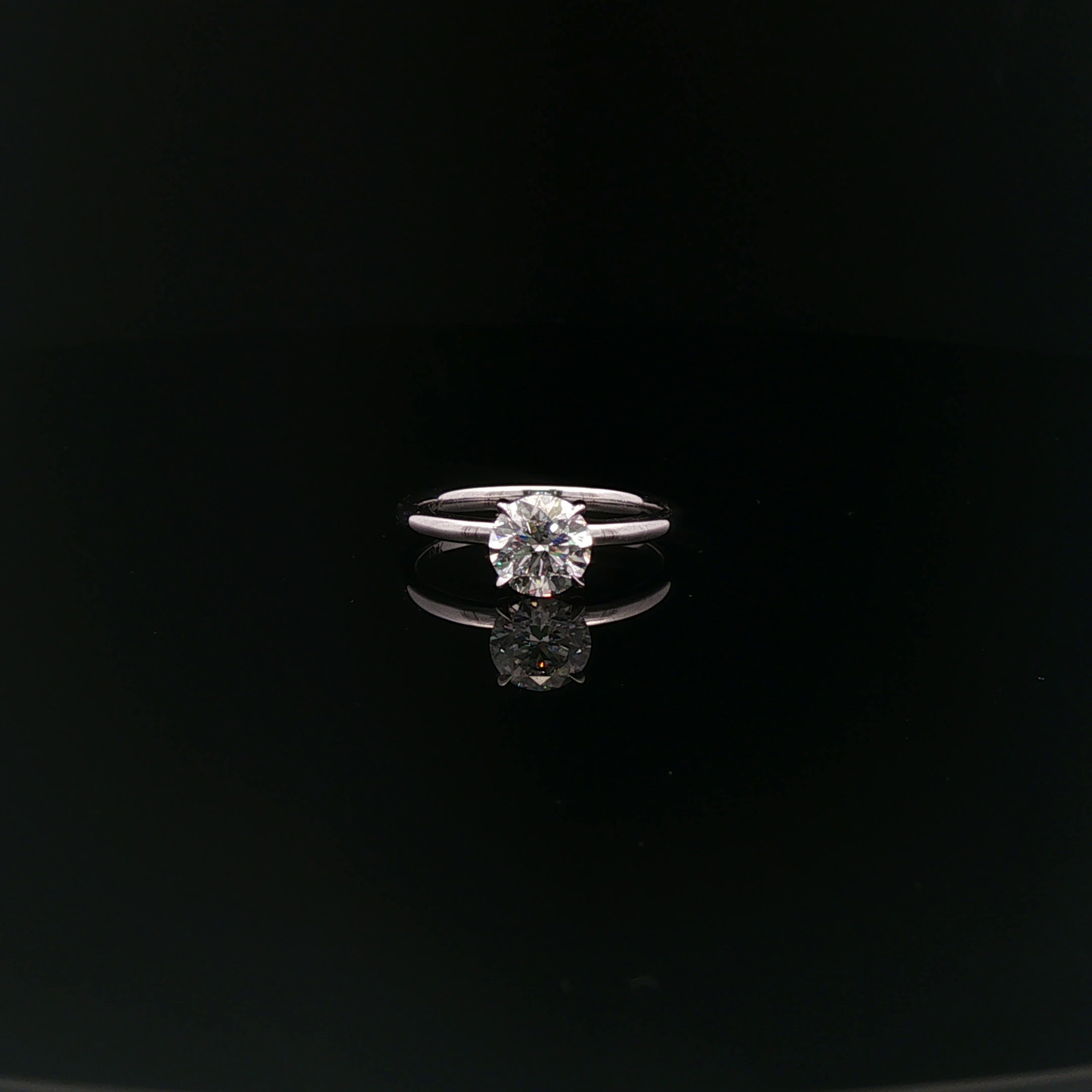 GIA 1.21CT D VS2 3EX NONE 18K/W