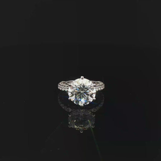 IGI Round 5.20ct D VVS2 18K/W