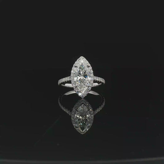 IGI MQ 2.05ct  D VS1 18K/W