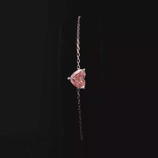 Pink Heart 1.24ct - 6900$ HKD