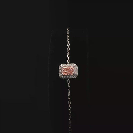 IGI Radiant Fancy Vivid Pink VS1 0.54ct - 6900$ HKD