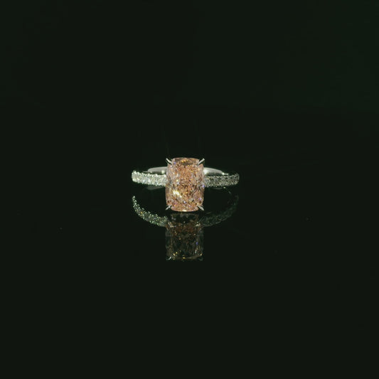 IGI Cushion 2.09ct Fancy Vivid Pink VS2