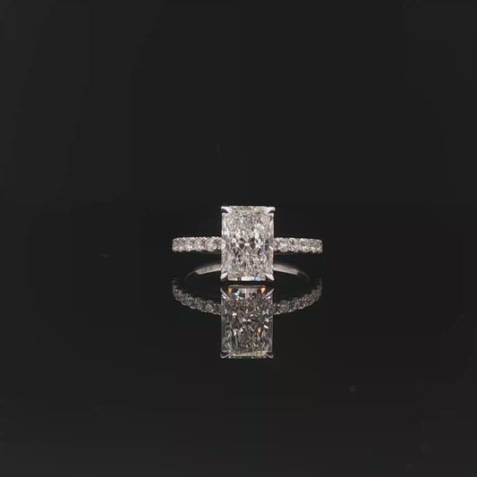 IGI Radiant 2.06ct D VVS2 18K/W