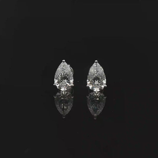 IGI Pear 1.5ct Each D VS - 10,500$ HKD