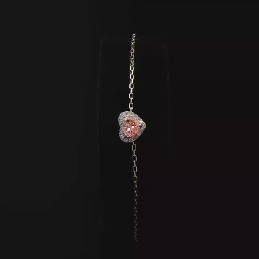 IGI Heart Fancy Vivid Pink VS2 0.39ct - 6000$ HKD