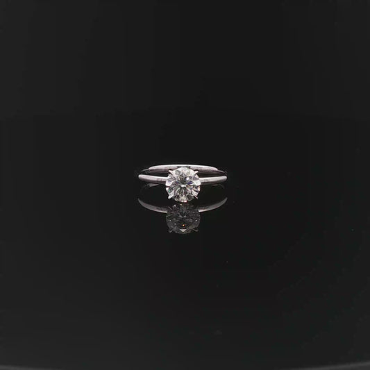 GIA 1.21CT D VS2 3EX NONE 18K/W