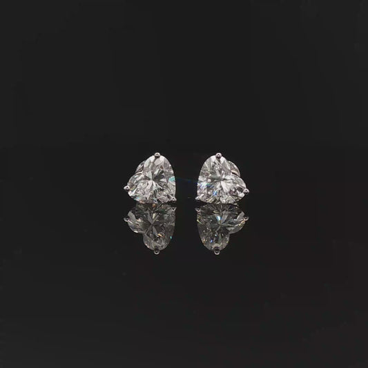 Heart 1.8ct Each  - 11,500$ HKD