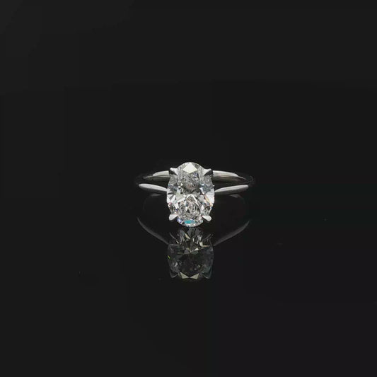 IGI 2.06ct D VVS2 Oval