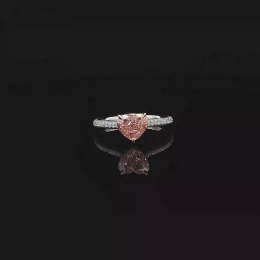 IGI Heart 1.61ct Fancy Vivid Pink VS2 - 11,900$ HKD