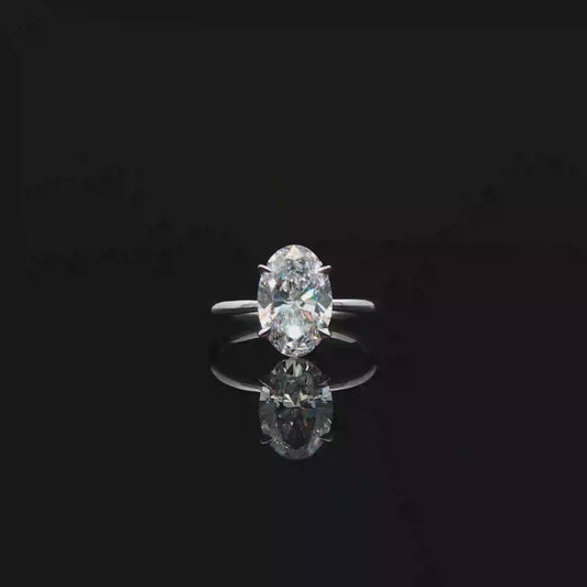 IGI Oval 2.53ct D VS1