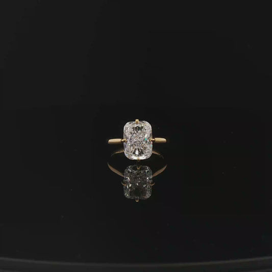 IGI Cushion 3.50ct 18ky