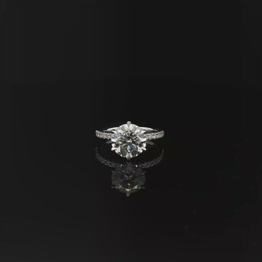 IGI Round 2.86ct D VVS2 18kw